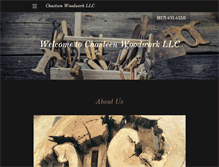 Tablet Screenshot of chasteenwoodwork.com